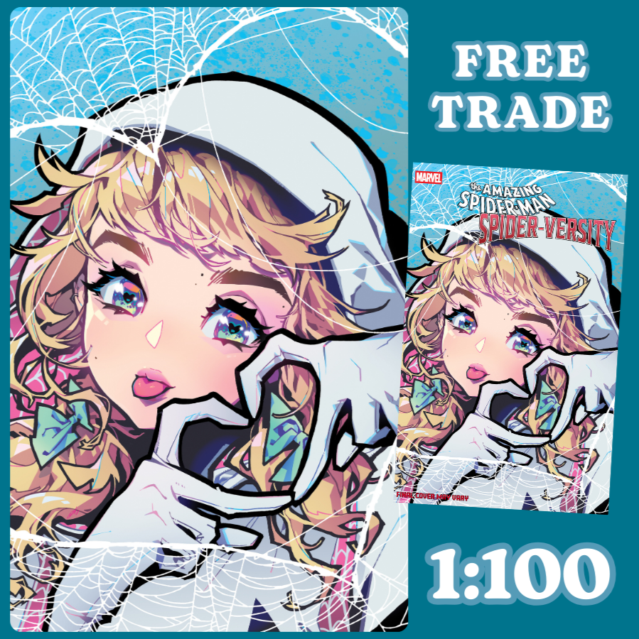 AMAZING SPIDER-MAN: SPIDER-VERSITY #1 🔥 1:100 ROSE BESCH VIRGIN VARIANT