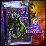 ONE WORLD UNDER DOOM 6 CGC 9.8 🔥 1:100 JS CAMPBELL JUST SPECTACULAR COLLECTION