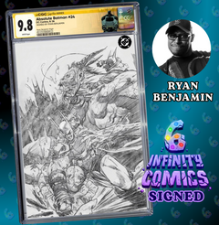 ABSOLUTE BATMAN #24 CGC SS 9.8 🔥 RYAN BENJAMIN SIGNED VIRGIN I6C NYCC EXCLUSIVE