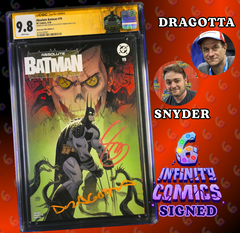 ABSOLUTE BATMAN #19 SS CGC 9.8 🔥 ROBINSON COVER SIGNED BY SNYDER & DRAGOTTA