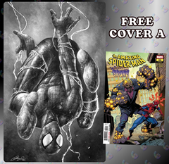 AMAZING SPIDER-MAN #30 🔥 JOHNNY DESJARDINS EXCLUSIVE VIRGIN VARIANT LTD