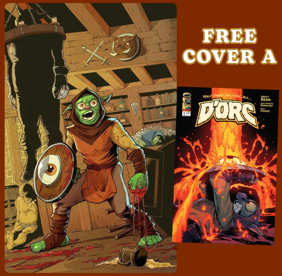 D'ORC #5 🔥 GEORGE VEGA VIRGIN VARIANT LTD 400 PRE-SALE
