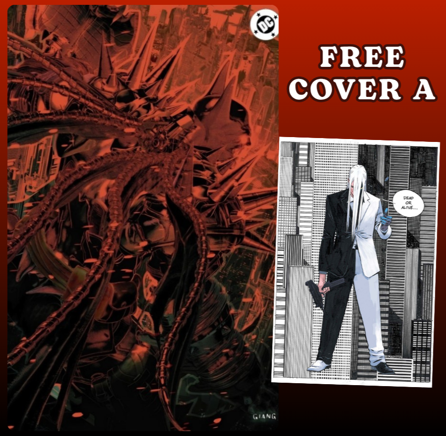ABSOLUTE BATMAN #21 🦇🔥 JOHN GIANG ROSE BLEED WRAPAROUND FOIL VIRGIN LTD 1K PRE
