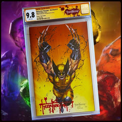 WOLVERINE: REVENGE - RED BAND #2 🔥 CGC 9.8 SS SKETCHED KIRKHAM VIRGIN VARIANT