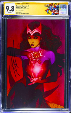 SORCERER SUPREME 2 CGC SS 9.8 🔥 VIRGIN JENNY FRISON COVER SIGNED BY FRISON