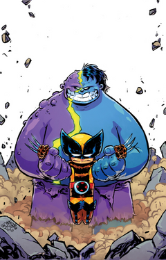INFERNAL HULK VS. WOLVERINE #1 🔥 1:50 SKOTTIE YOUNG VIRGIN VARIANT