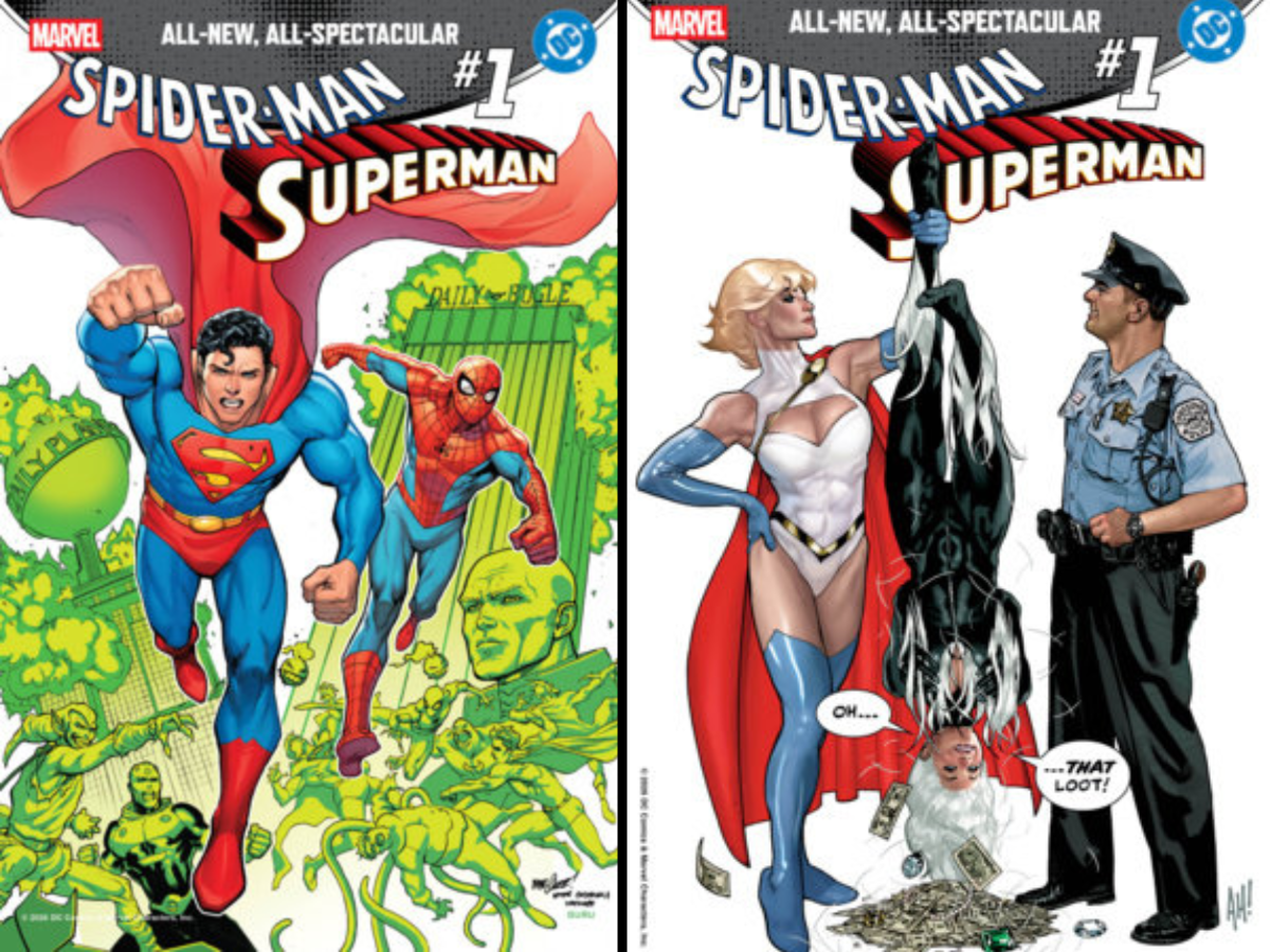 MARVEL/DC: SPIDER-MAN/SUPERMAN #1 🔥 FULL SET – ALL 20 MARVEL VARIANTS