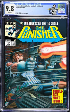PUNISHER LIMITED SERIES: FACSIMILE EDITION 1 CGC 9.8 🔥 2026 FOIL VARIANT KEY