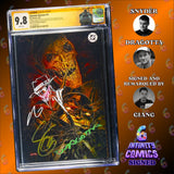 ABSOLUTE BATMAN 19 SS CGC 9.8🔥 VIRGIN GIANG REMARK 3 SIGNED DRAGOTTASNYDERGIANG
