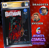 ABSOLUTE BATMAN #3 SS CGC 9.8 🔥 DRAGOTTA COVER SIGNED BY SNYDER AND DRAGOTTA
