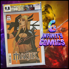 MAGIK #3 CGC 9.8 🔥SS JENNY FRISON 1ST PRINT X-MEN CUSTOM LABEL