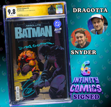 ABSOLUTE BATMAN 10 CGC SS 9.8 🔥 COVER A DRAGOTTA 2x SIGNED DRAGOTTA SNYDER