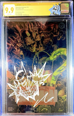 9.9 CGC SS ‼️ ABSOLUTE BATMAN #10 🔥 JOHN GIANG FOIL VARIANT SIGNED & REMARKED