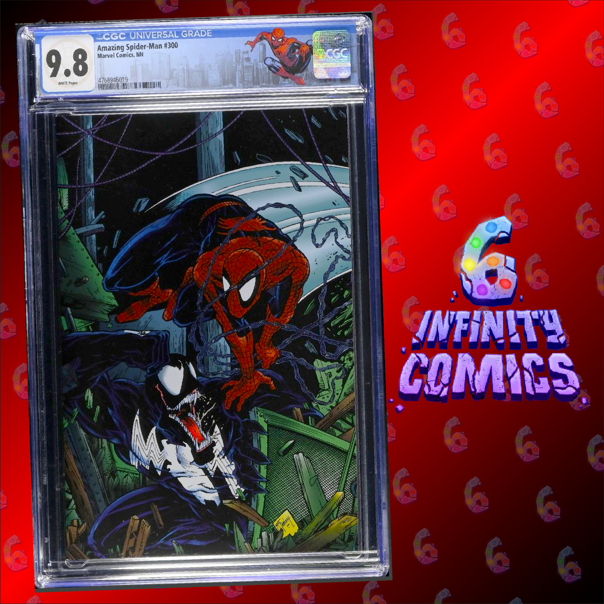 AMAZING SPIDER-MAN #300 CGC 9.8 FOIL🔥
