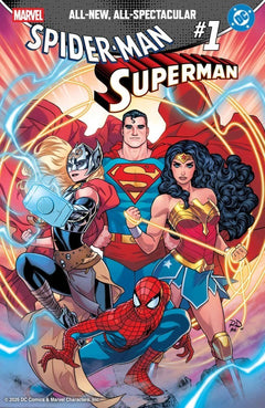 MARVEL/DC: SPIDER-MAN/SUPERMAN #1 🔥 FULL SET – ALL 20 MARVEL VARIANTS