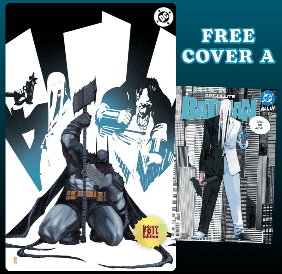 ABSOLUTE BATMAN #21 🦇🔥 MIGUEL MERCADO EXCLUSIVE VIRGIN FOIL PRE-SALE
