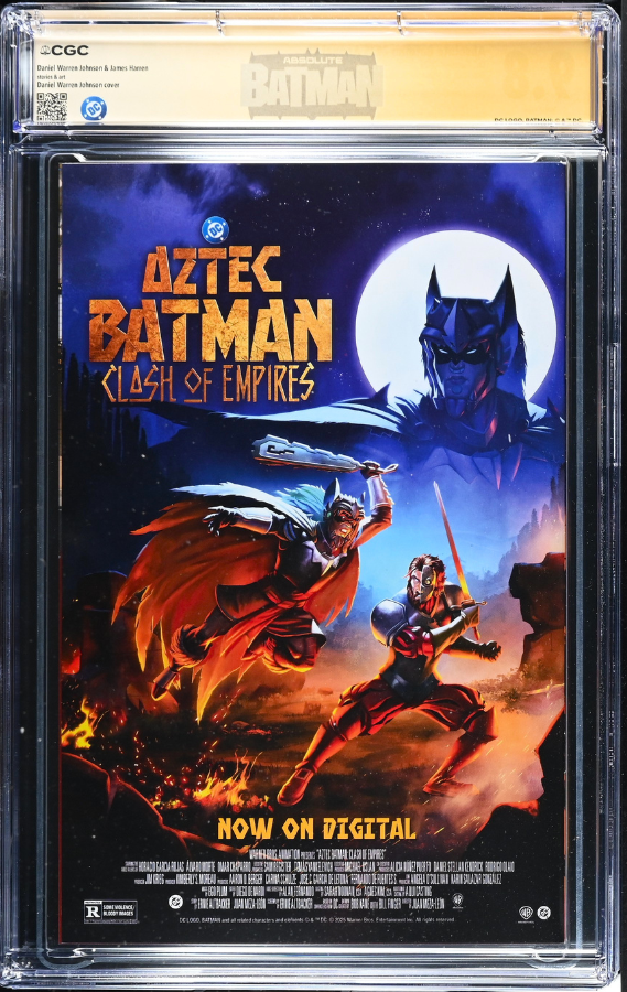 ABSOLUTE BATMAN 2025 ANNUAL 1 CGC 9.8 🔥 2ND PTG JOHNSON SIGNED SNYDER DRAGOTTA