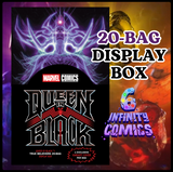 [20 PACK] QUEEN IN BLACK #1 🔥 TRUE BELIEVERS 20-BAG DISPLAY BOX PRESELL 7/1