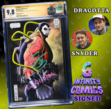 ABSOLUTE BATMAN #9 SS CGC 9.8 🔥 BRIAN BOLLAND COVER SIGNED SNYDER DRAGOTTA