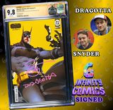 ABSOLUTE BATMAN 2025 ANNUAL 1 CGC 9.8 🔥 PAREL VARIANT SIGNED SNYDER DRAGOTTA