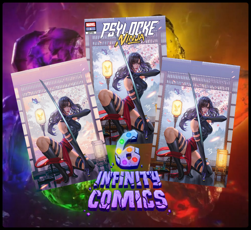 [3 PACK] PSYLOCKE NINJA 1 🔥 FANYANG TRADE-VIRGIN SET RETAILER EXCL. LTD 1000