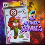 X-MEN BLOOD HUNT JUBILEE 1 SS CGC 9.8🔥 SIGNED SKOTTIE YOUNG BIG MARVELS VARIANT