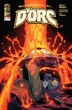 D'ORC #5 🔥 JASON FLOWERS RETAILER EXCLUSIVE DOOM HOMAGE LTD 400 PRE-SALE