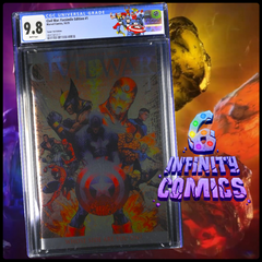 CIVIL WAR #1 CGC 9.8 🔥 FACSIMILE EDITION 2025 MICHAEL TURNER FOIL VARIANT