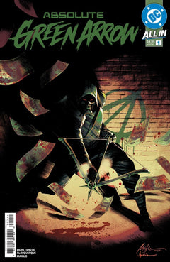 ABSOLUTE GREEN ARROW 1 🔥 RYAN BENJAMIN GLOW-IN-THE-DARK VIRGIN EXCLUSIVE LTD 1K