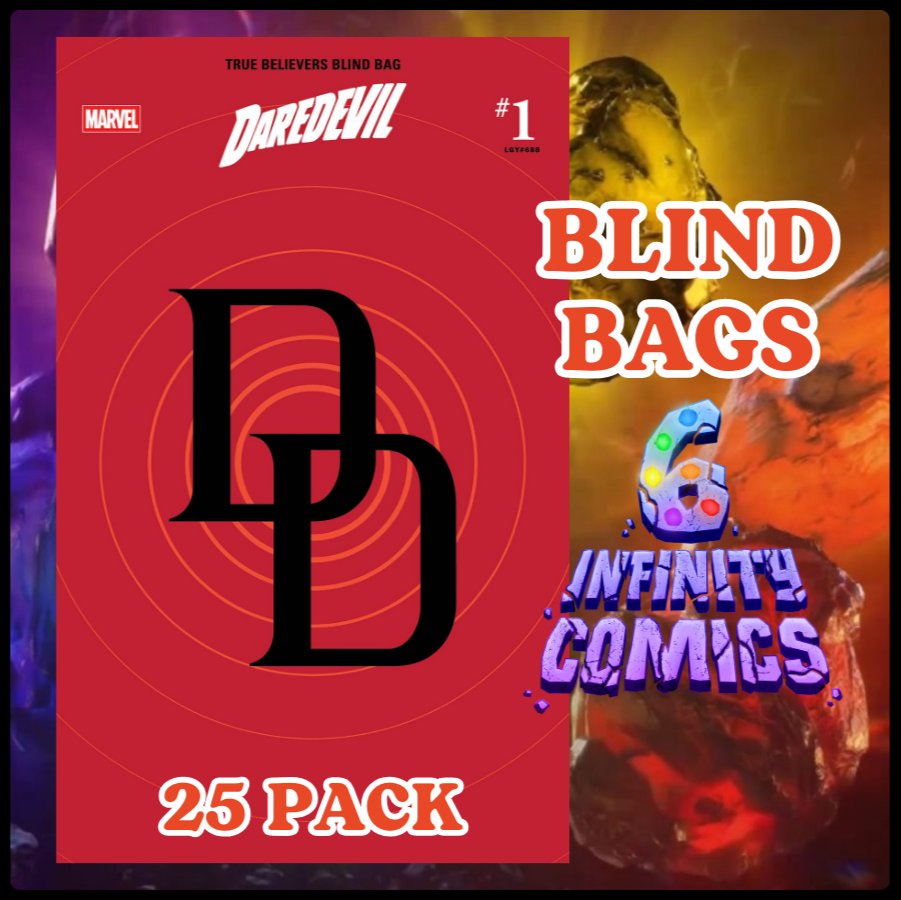 [25 PACK] DAREDEVIL #1 🔥 TRUE BELIEVERS BLIND BAG 2026