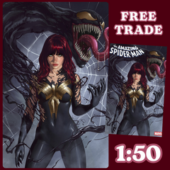 AMAZING SPIDER-MAN #23 🔥 1:50 IVAN TALAVERA VENOM VIRGIN VARIANT