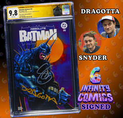 ABSOLUTE BATMAN #20 SS CGC 9.8 🔥 SHARP COVER 2x SIGNED BY SNYDER & DRAGOTTA