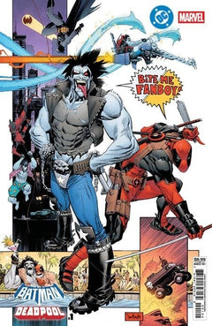 BATMAN DEADPOOL 1 🔥 CVR M SEAN GORDON MURPHY LOBO DEADPOOL - SIGNED WILLIAMSON