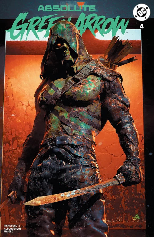 ABSOLUTE GREEN ARROW #4 🔥 BARENDS 3-PACK TRADE, VIRGIN, FOIL LTD 1000 SDCC