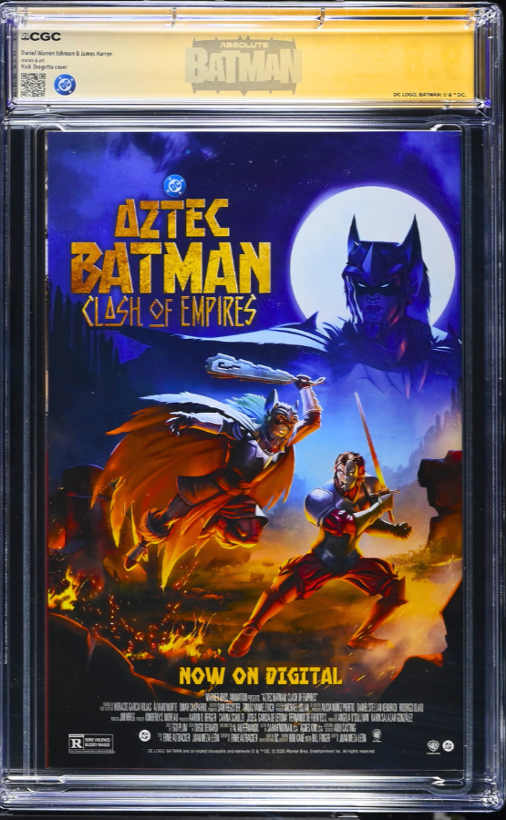 ABSOLUTE BATMAN 2025 ANNUAL 1 CGC 9.8 🔥 1ST PRINT B&W SIGNED SNYDER DRAGOTTA