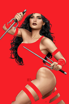 DAREDEVIL / PUNISHER: THE DEVIL'S TRIGGER #5 🔥 JTC ELEKTRA NEGATIVE SPACE