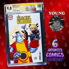 MAGIK & COLOSSUS #1 CGC SS 9.8 🔥  SINGED BY YOUNG X-MEN CUSTOM LABEL