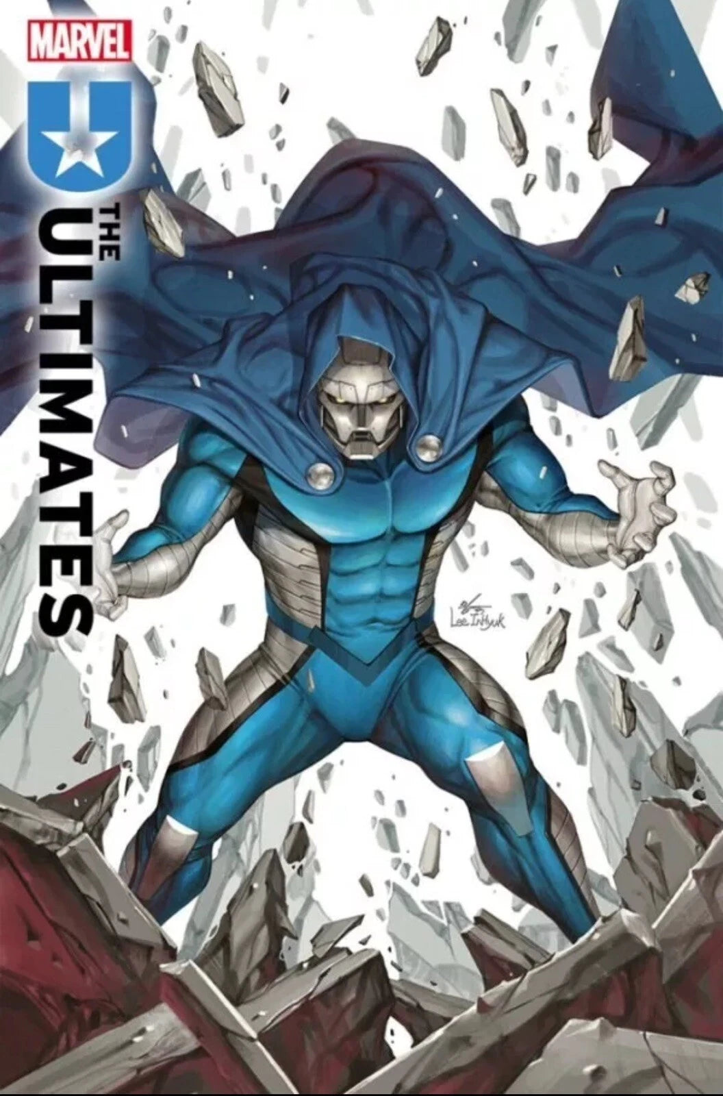 [4 PACK] ULTIMATES #4 LEE VARIANT - TONY STARK IS DOOM! KEY