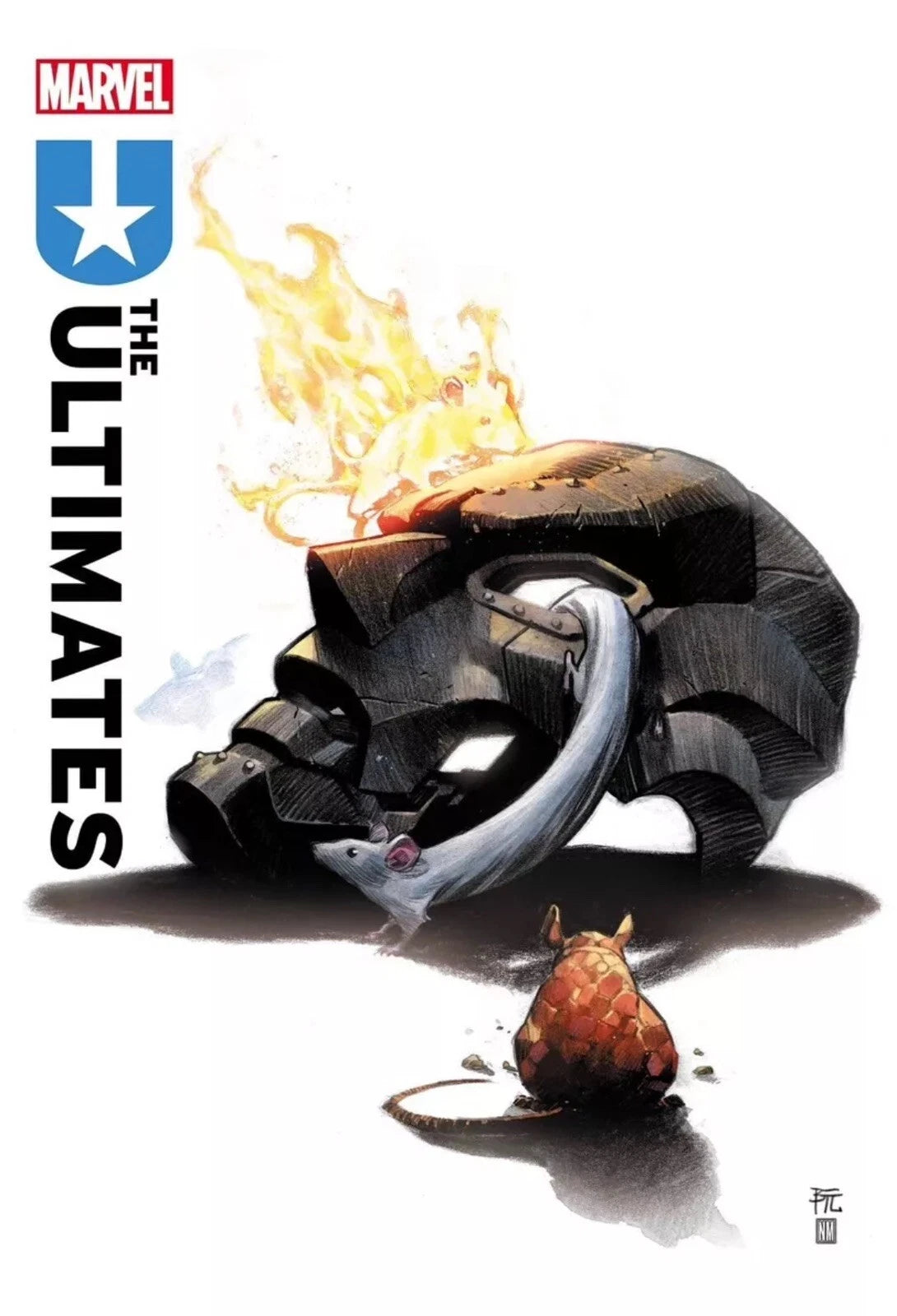 [4 PACK] ULTIMATES #4 LEE VARIANT - TONY STARK IS DOOM! KEY