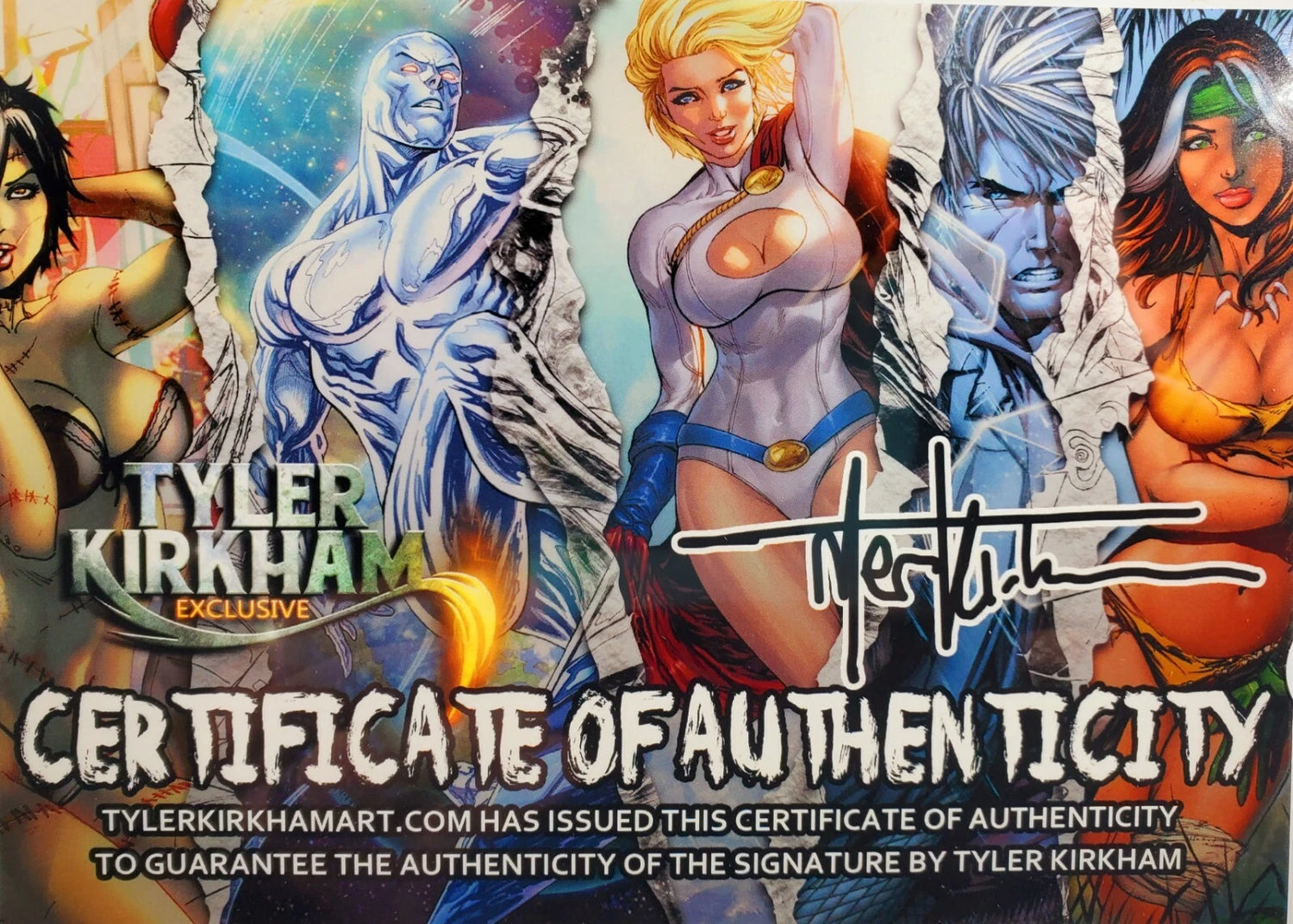 VENOM #26 SIGNED BY TYLER KIRKHAM W/ COA TOP SECRET VIRGIN 1ST NEW CHARACTER