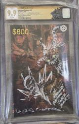 ABSOLUTE BATMAN 20 🔥 GIANG RED FOIL CGC 9.9 REMARKED BY GIANG, SIGNED BY DRAGOTTA