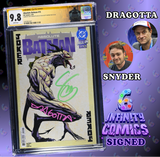 ABSOLUTE BATMAN #15 CGC SS 9.8 🔥 DRAGOTTA COVER SIGNED BY SNYDER AND DRAGOTTA