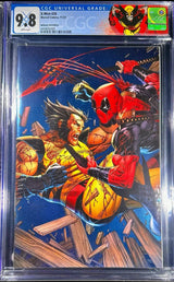 Foil, Deadpool, Wolverine, x-men 26, CGC, 9.8, Scott williams, NYCC