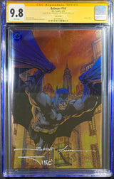Scott Williams, Jim Lee, Alex Sinclair, Batman 158, CGC, CGC 9.8, 923, foil, signed by, double signature, Batman, hush, variant