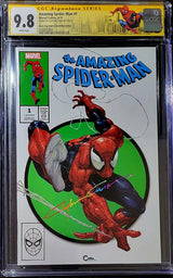 AMAZING SPIDER-MAN #1 CGC 9.8 SS INFINITY CLAYTON CRAIN MEGACON EXCLUSIVE