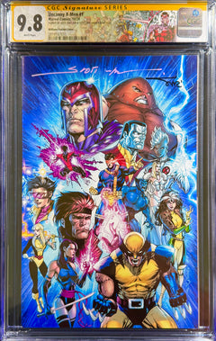X-Men, X-men 1, Scott Williams, Alex Sinclair, retailer exclusive, CGC, CGC 9.8, Wolverine, magneto, gambit, Rogue, SS, signed by
