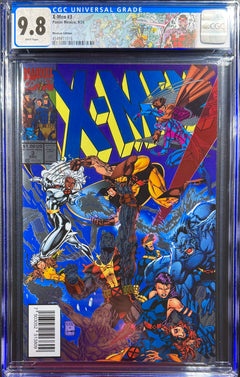 X-Men, X-Men 3, foil, CGC, CGC 9.8, Scott williams, Alex Sinclair, wolverine, magneto, Rogue, gambit