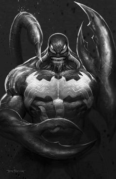Venom, Exclusive Variant, Tyler Kirkham, B&W, Virgin, Virgin Variant