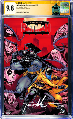 Travis Mercer, Scott Synder, Nick Dragotta, graded, Foil Variant, Foil Trade, Foil Edition, FOIL, Custom Label, Color foil, CGC Custom Label, CGC 9.8, Batman custom label, Absolute Wonder Woman, Absolute Two Face, absolute scarecrow, Absolute Robin, absolute Poison Ivy, Absolute Penguin, Absolute Joker, Absolute Green Arrow, Absolute Clayface, Absolute Catwoman, Absolute Batman, Absolute Bat, Absolute Bane