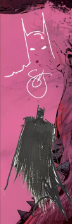 ABSOLUTE BATMAN #25 SNYDER & JOCK 2x SIGNED AND REMARQUED ROSE FOIL [SNYDER'S FIRST DRAWN COMIC BOOK COVER]